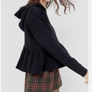 Urban Outfitters Ruffle Hoodie